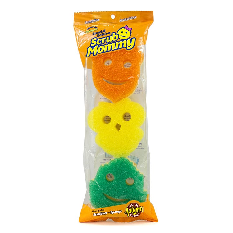 Scrub Mommy Fall 3 count in packaging