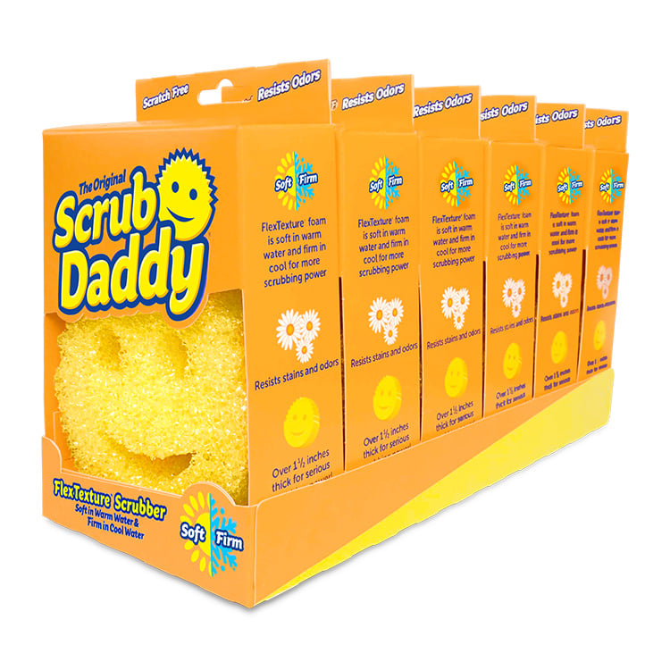 6 count original scrub daddy PDQ